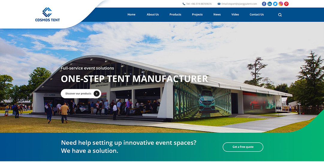 常州強宇金屬制品COSMOS外貿網(wǎng)站建設效果圖